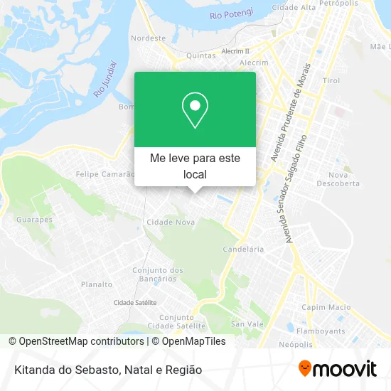 Kitanda do Sebasto mapa