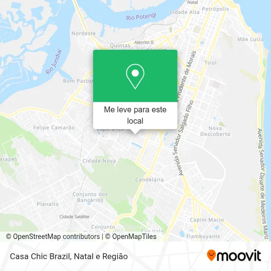 Casa Chic Brazil mapa
