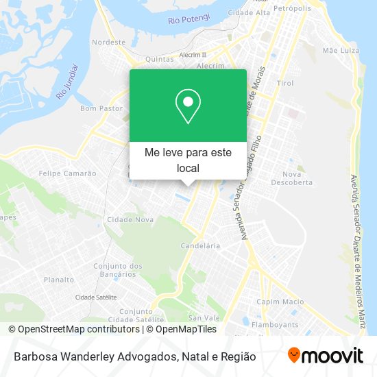 Barbosa Wanderley Advogados mapa