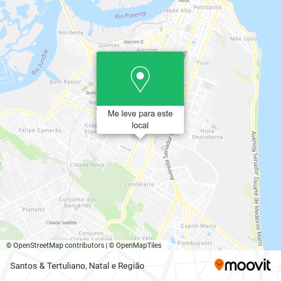 Santos & Tertuliano mapa
