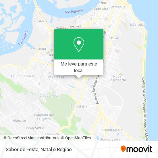 Sabor de Festa mapa