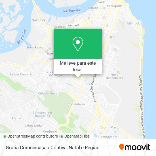 Gratia Comunicação Criativa mapa