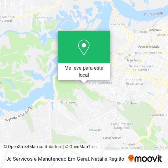 Jc Servicos e Manutencao Em Geral mapa