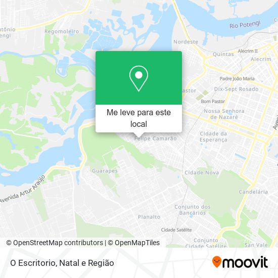 O Escritorio mapa