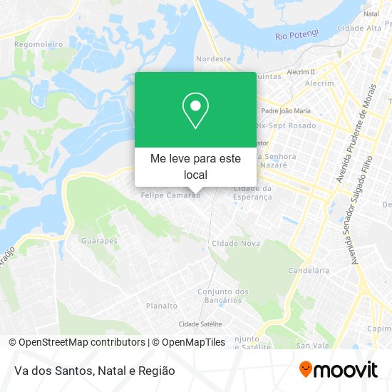 Va dos Santos mapa