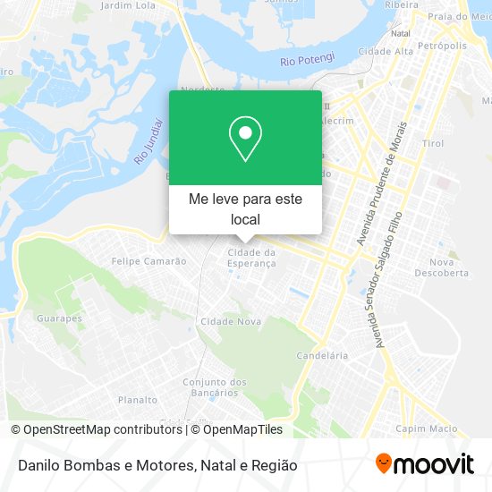 Danilo Bombas e Motores mapa