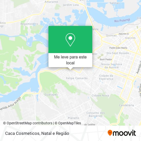 Caca Cosmeticos mapa