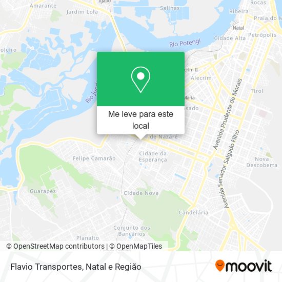 Flavio Transportes mapa