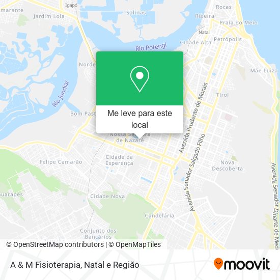 A & M Fisioterapia mapa