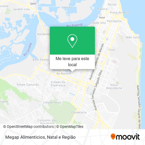 Megap Alimenticios mapa