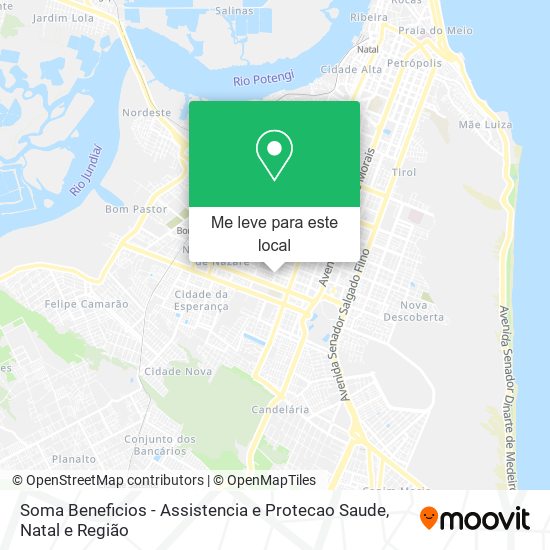 Soma Beneficios - Assistencia e Protecao Saude mapa
