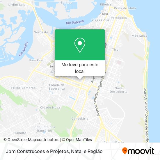 Jpm Construcoes e Projetos mapa