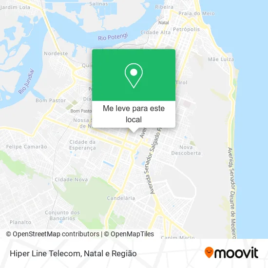 Hiper Line Telecom mapa