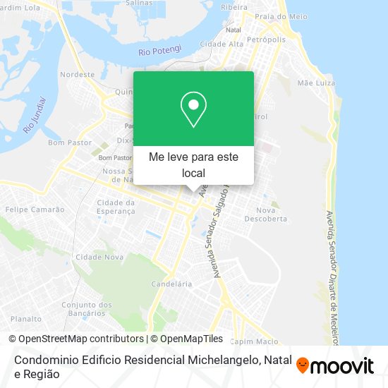 Condominio Edificio Residencial Michelangelo mapa