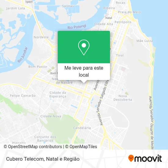 Cubero Telecom mapa