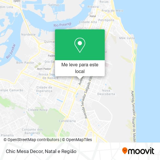 Chic Mesa Decor mapa