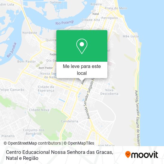Centro Educacional Nossa Senhora das Gracas mapa