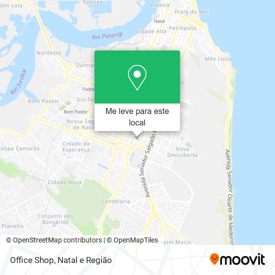 Office Shop mapa