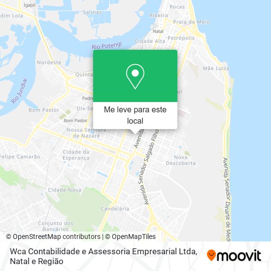 Wca Contabilidade e Assessoria Empresarial Ltda mapa