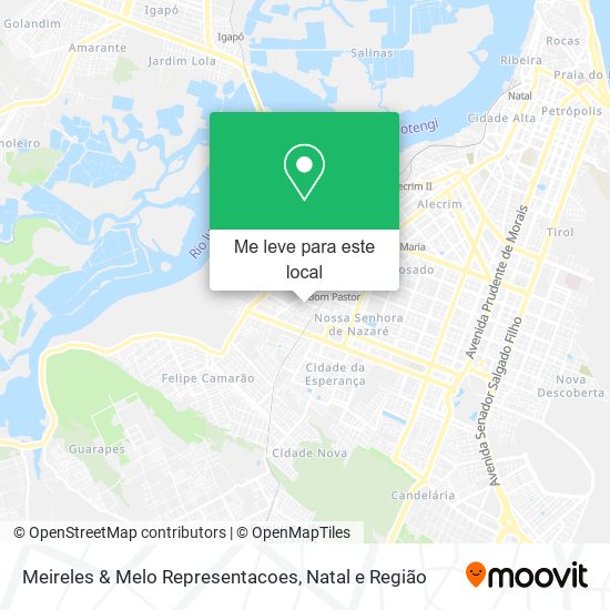 Meireles & Melo Representacoes mapa