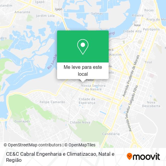 CE&C Cabral Engenharia e Climatizacao mapa