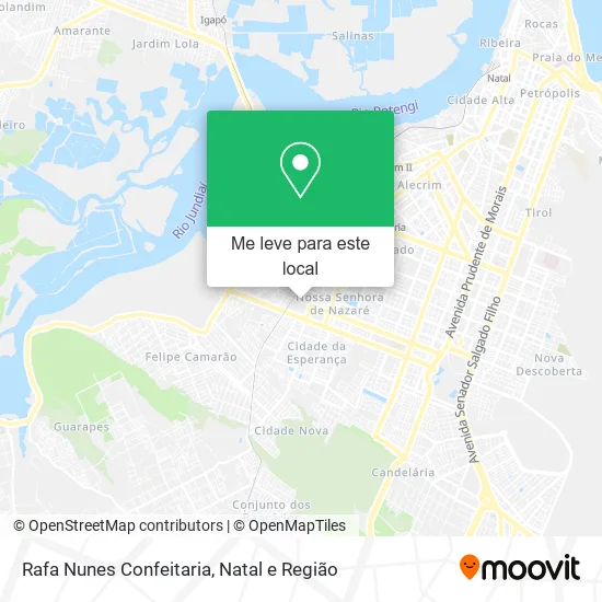 Rafa Nunes Confeitaria mapa