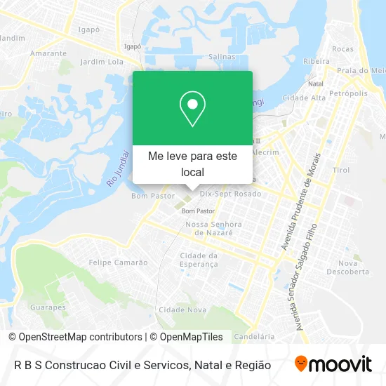 R B S Construcao Civil e Servicos mapa