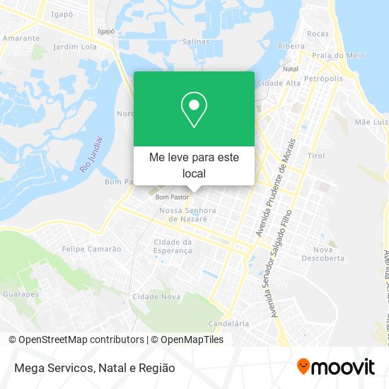 Mega Servicos mapa