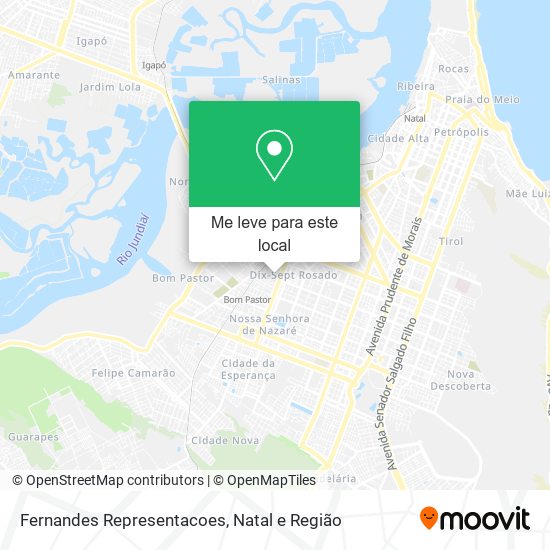 Fernandes Representacoes mapa