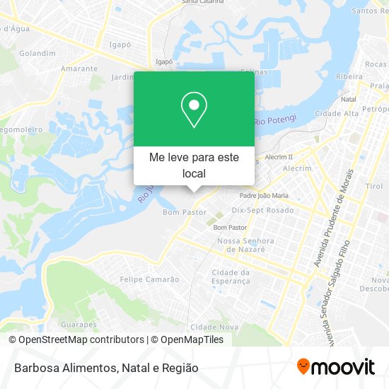 Barbosa Alimentos mapa