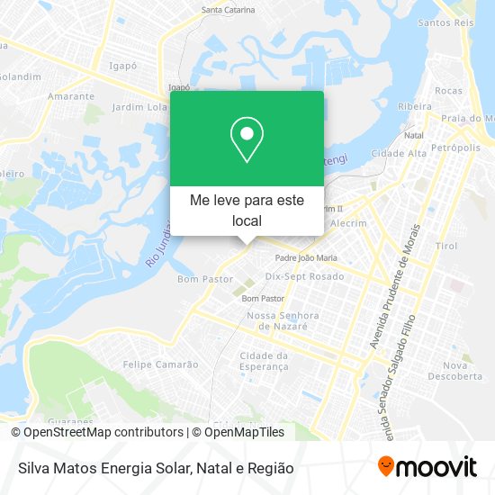 Silva Matos Energia Solar mapa