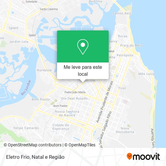 Eletro Frio mapa