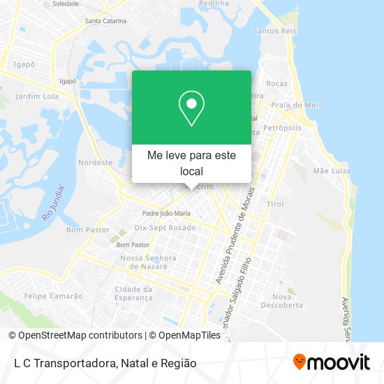 L C Transportadora mapa