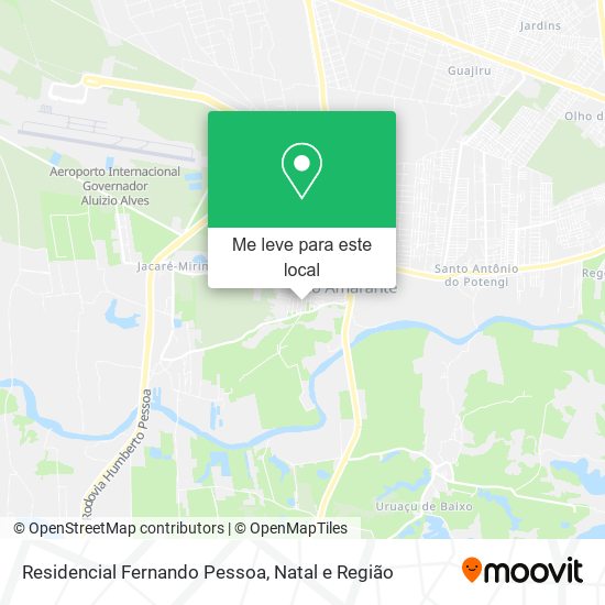 Residencial Fernando Pessoa mapa