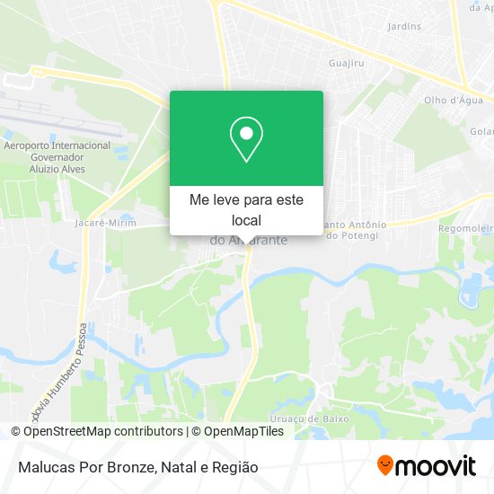 Malucas Por Bronze mapa
