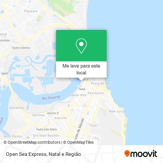 Open Sea Express mapa