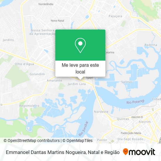 Emmanoel Dantas Martins Nogueira mapa