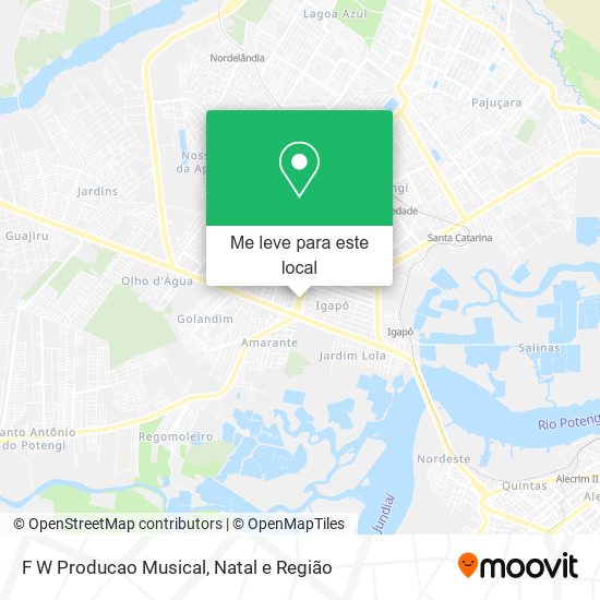 F W Producao Musical mapa