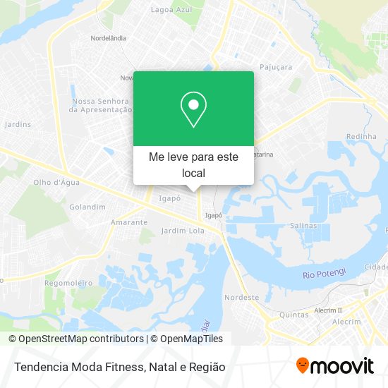 Tendencia Moda Fitness mapa