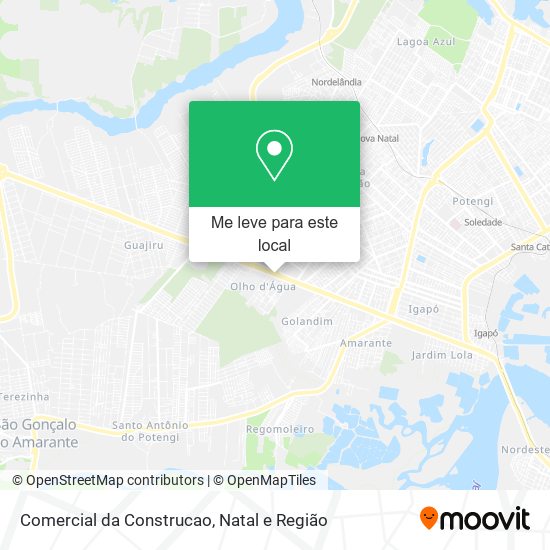 Comercial da Construcao mapa