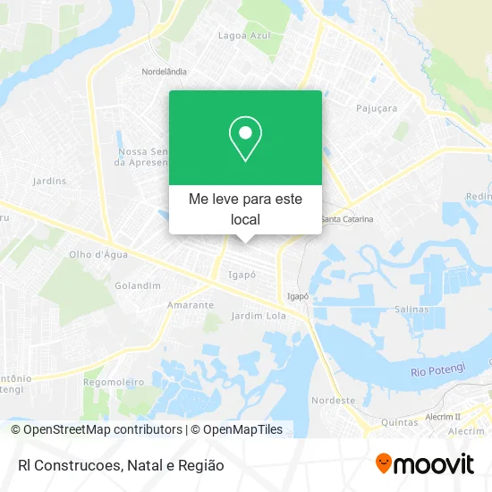 Rl Construcoes mapa