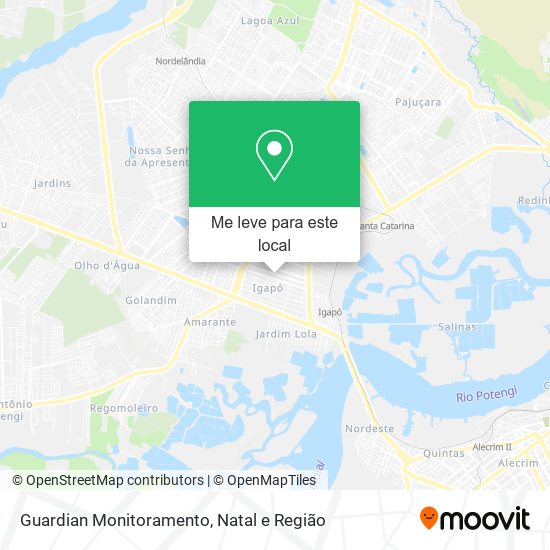 Guardian Monitoramento mapa