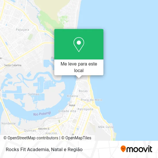Rocks Fit Academia mapa