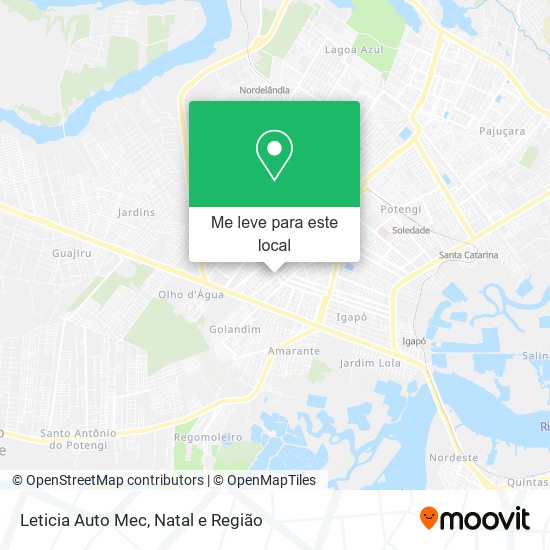Leticia Auto Mec mapa