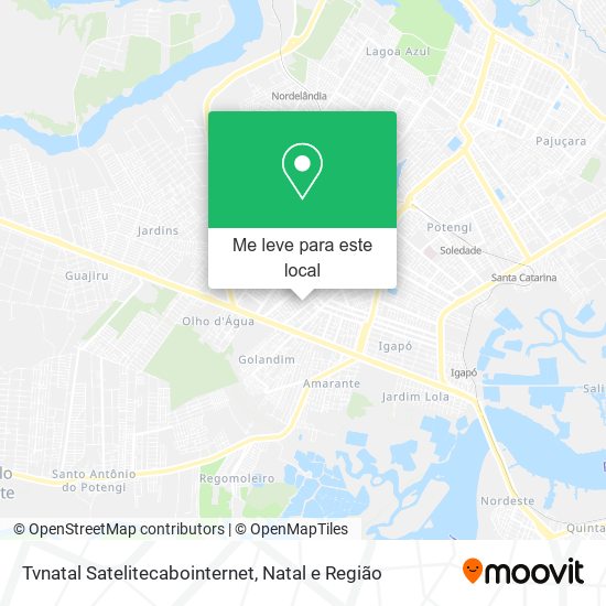 Tvnatal Satelitecabointernet mapa