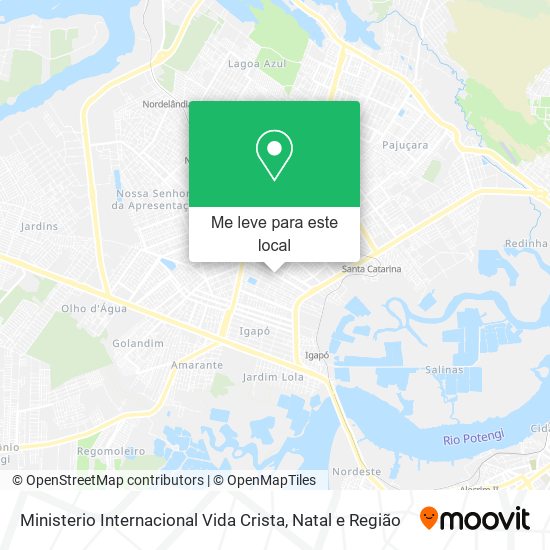 Ministerio Internacional Vida Crista mapa