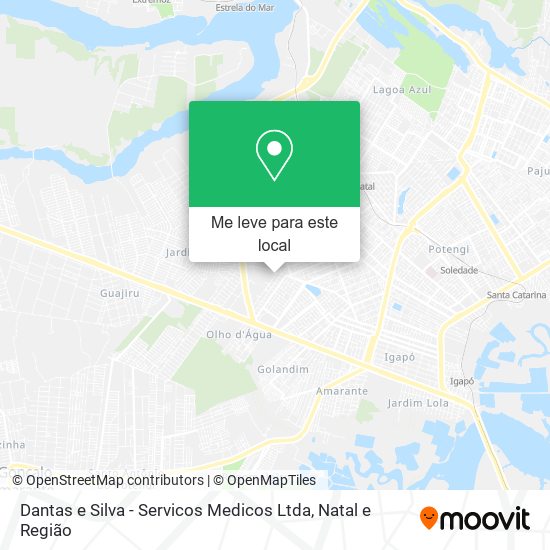 Dantas e Silva - Servicos Medicos Ltda mapa