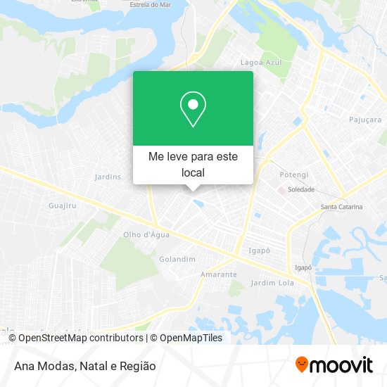 Ana Modas mapa