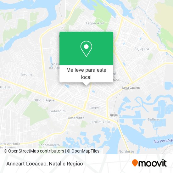 Anneart Locacao mapa