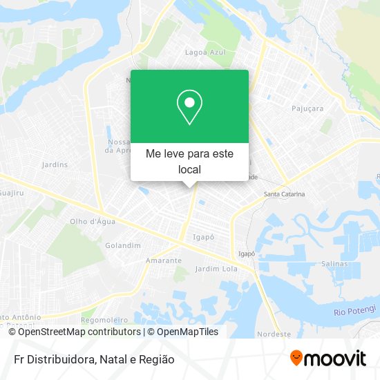 Fr Distribuidora mapa